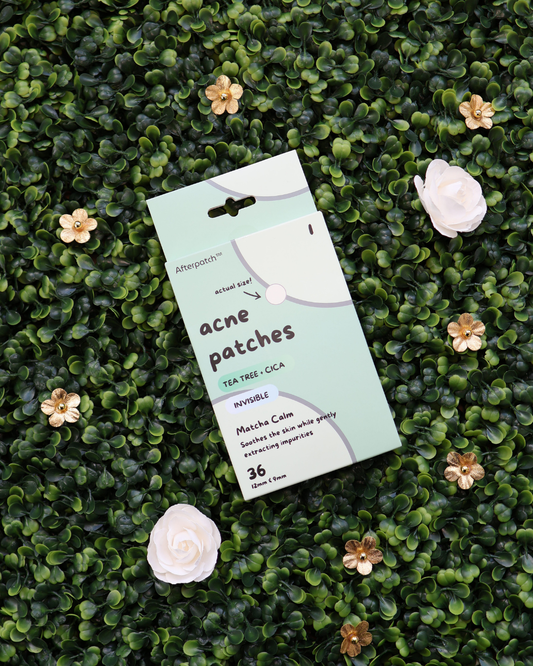 Afterpatch: Matcha Calm Invisible Acne Patches