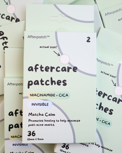 Matcha Calm Niacinamide 5% + Centella Asiatica 2% Aftercare Patches
