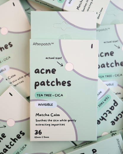 Matcha Calm 0.5% Tea Tree + 2% Centella Asiatica Invisible Acne Patches