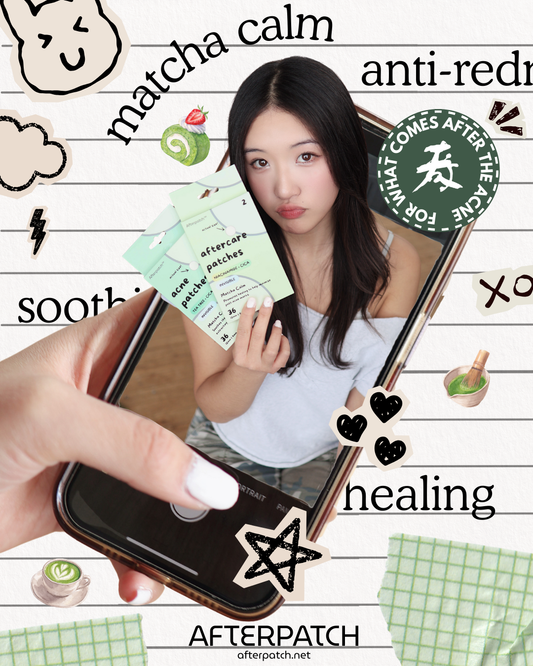 Matcha Calm Invisible Acne + Aftercare Patch Set